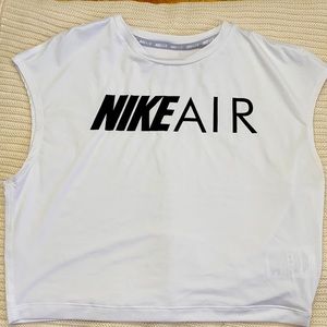 NikeAir Dri-Fit Crop Workout Shirt
